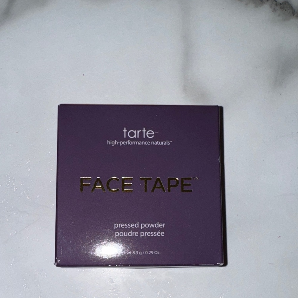 Tarte Face Tape Pressed Powder in Elegant Purple